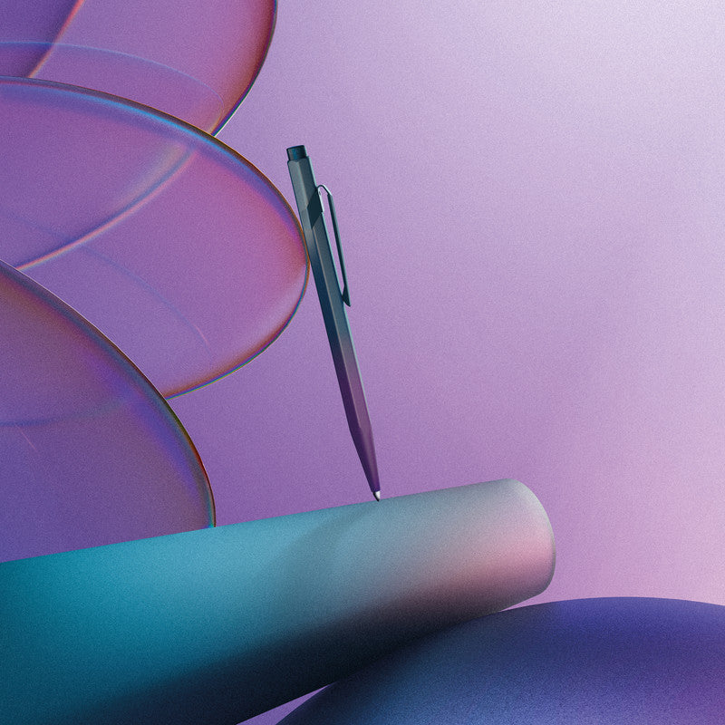 Caran d-Ache Caran d'Ache Kugelschreiber – Meerviolett, Aluminium