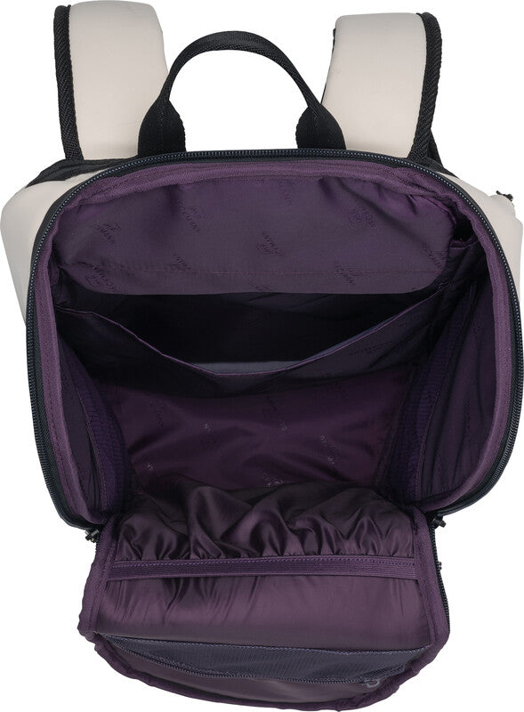 Beckmann Street Go – Notebook-Rucksack – für 16"-Notebook, 26 l, rPET, creme