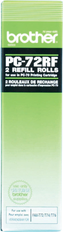 Brother Filmrollen – 140 Blatt – Schwarz – 2 Stk.