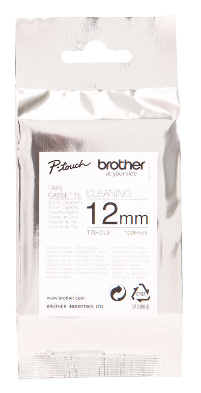 Brother Reinigungsband TZe – 12 mm × 2,5 m