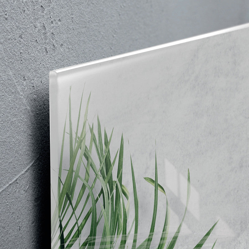 Sigel Whiteboard – 130 × 55 cm, Glas, magnetisch, Wandmontage, inkl. Magnete, Montagesatz