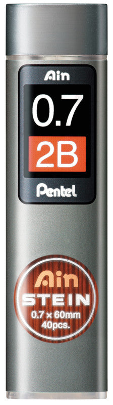 Pentel Bleistiftminen – Graphit, 0,7 mm, 40 Stk.