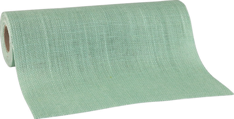 Präsent Geschenkband Jute – mint – 300 mm × 5 m – kompostierbar