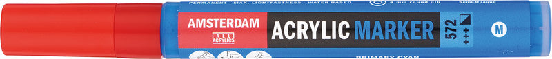 Royal Talens Acrylic Marker für Permanent-Marker – Primärcyan