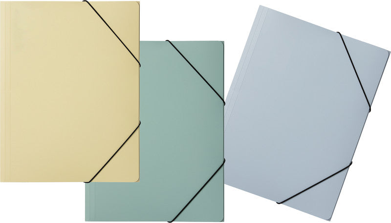 Pagna Gummibandmappe A4 – 3 Klappen, Polypropylen (PP), Mint