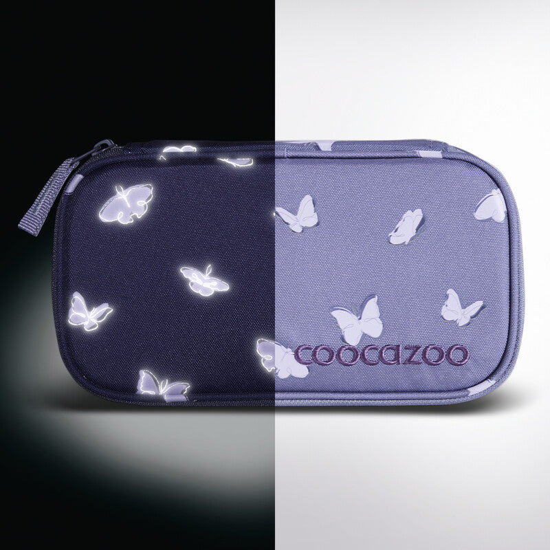 Coocazoo Schlamperetui, gefüllt – Reflective Wings – Kunststoff – 23,0 × 7,0 × 12,0 cm