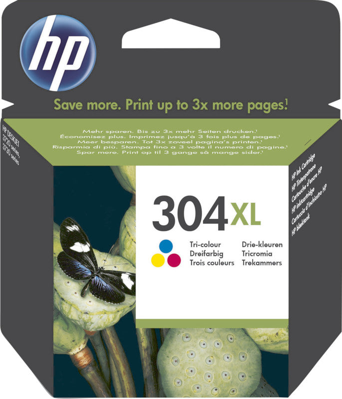 HP Tintenpatrone 304XL – für Tintenstrahldrucker/Multifunktionsgeräte