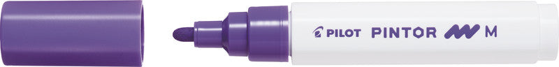 Pilot Pigmentmarker Pintor – Rundspitze 1,5-2,2 mm – Sortiert – 10er-Set – Für dunkles Papier geeignet