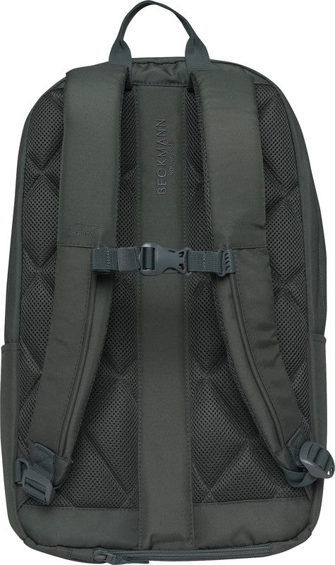 Beckmann Rucksack – College – Grün – 30,0 cm × 53,0 cm × 22,0 cm – Recycelte Materialien