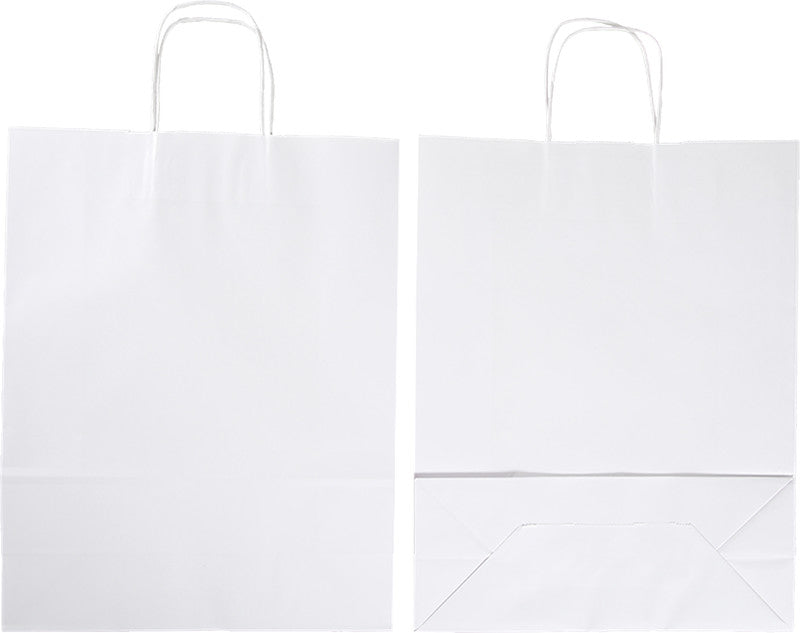 Elco Tragetaschen mit Kordel – Kraftpapier, matt – 320 × 410 × 130 mm – 50 Stk.