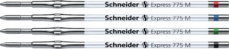 Schneider Schreibgeräte Kugelschreiber-Mine Express 775 – Schwarz, 0,5 mm, dokumentenecht, geruchsarm