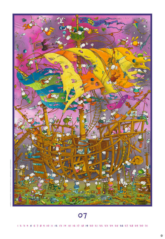 Heye Bildkalender Best of Mordillo Edition 2026 – 37 × 53,5 cm – d – mit Aufhänger