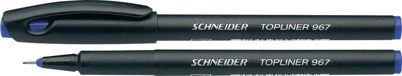 Schneider Schreibgeräte Topliner 967 Fineliner 0,4 mm – blau