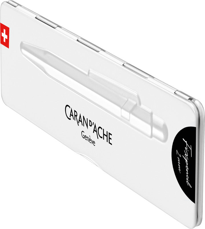 Caran d-Ache Fixpencil Slimpack Fallminenstift – 2,0 mm – Aluminium – Schwarz – Mit Spitzer
