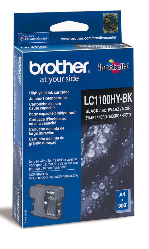 Brother Tintenpatrone, schwarz – für Inkjetdrucker