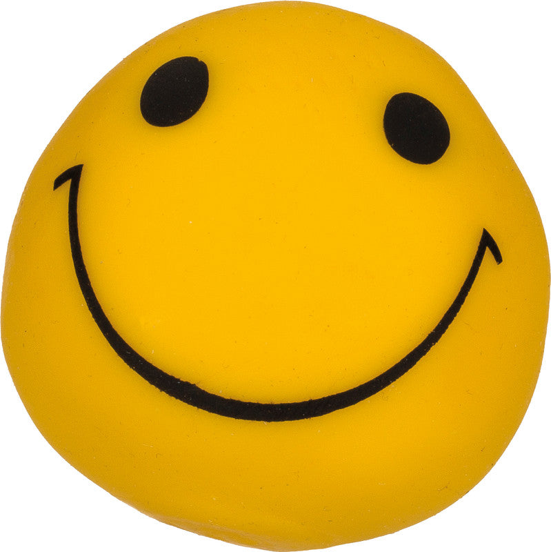Out of the Blue Stressball The Happy One – Ø 6 cm, gelb, mit EVA-Füllung