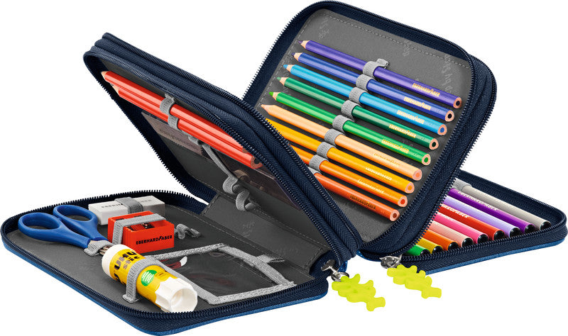 Step by Step XXL Schuletui, gefüllt, 43-teilig – Fire Engine Brandon – Kunststoff – 20 × 13 × 7 cm