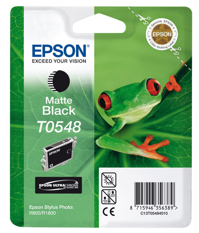Epson Tintenpatrone T0548, Schwarz, 550 Seiten