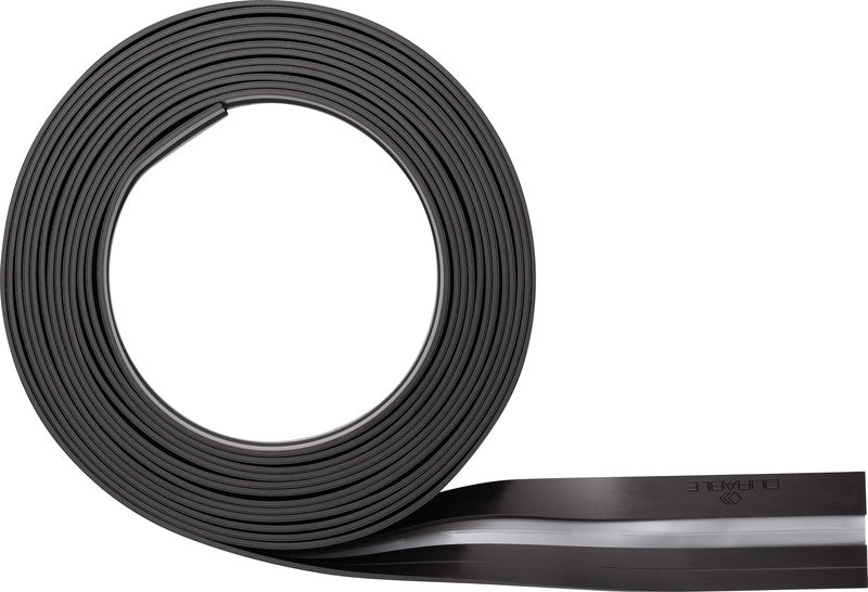 Durable Durafix Roll Magnetleiste – 5 m × 17 mm, silber metallic, zuschneidbar, selbstklebend