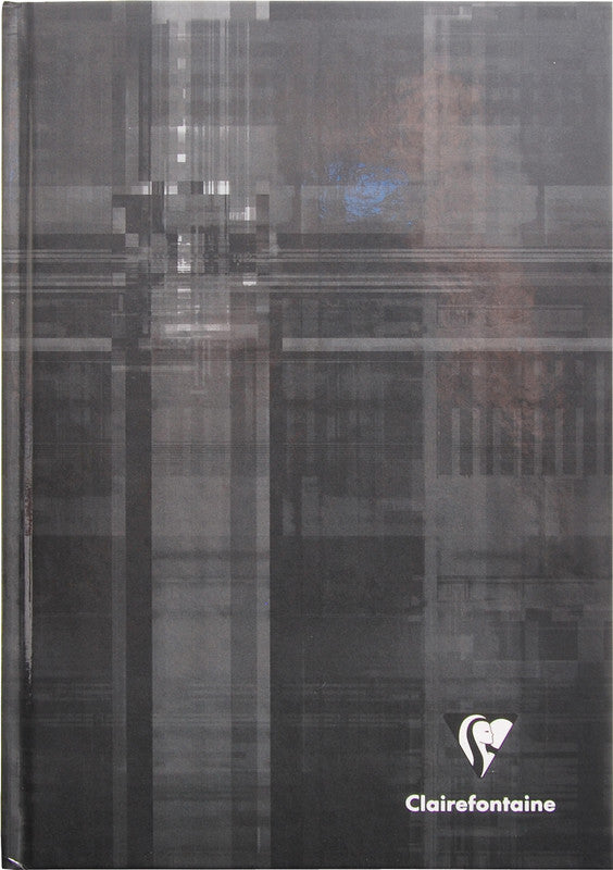 Clairefontaine Notizbuch A5, blanko, Fadenheftung, Hardcover, 192 Seiten, 90 g/m² – sortiert
