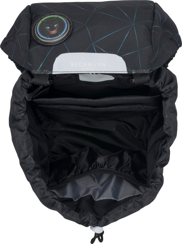 Beckmann Classic Schulrucksack – Panther – 24,0×37,0×25,0 cm – aus recycelten PET-Flaschen