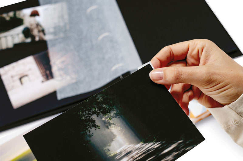 HERMA Transparol Fotoecken – wiederablösbar, transparent, selbstklebend, lösemittelfrei, 500 Stk., für Fotos