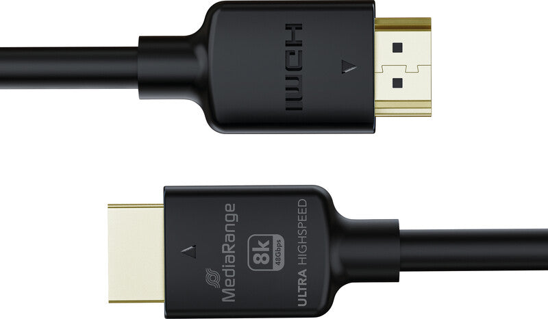 MediaRange HDMI-Kabel, Schwarz, 1 Stück