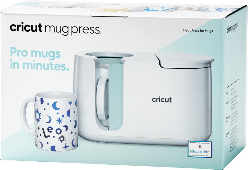 Cricut Tassenpresse – Weiss – 355 × 225 × 260 mm – für Tassen