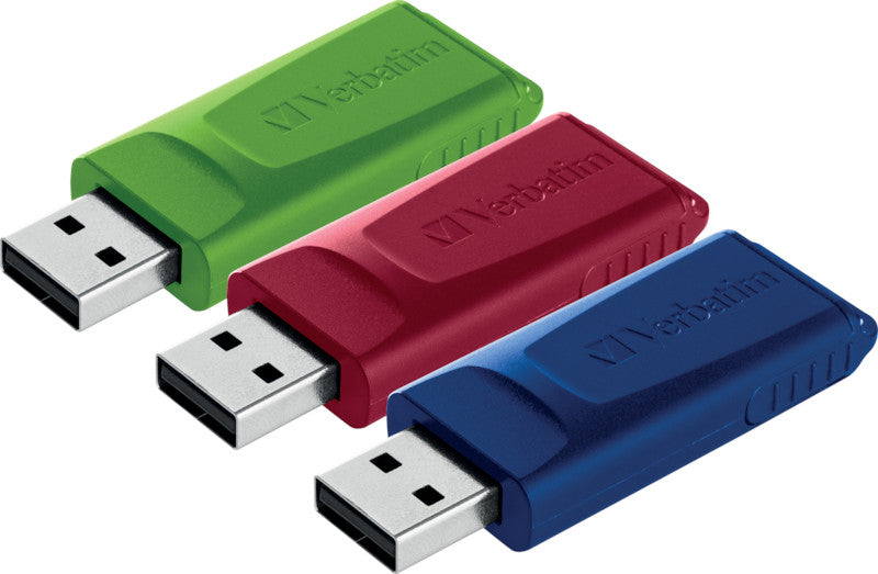 Verbatim Slider USB-Stick – 16 GB, USB 2.0, wiederbeschreibbar