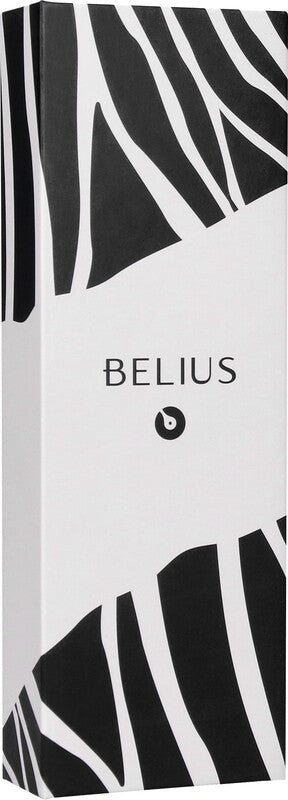 Belius Kugelschreiber – Schwarz/Weiss, Aluminium