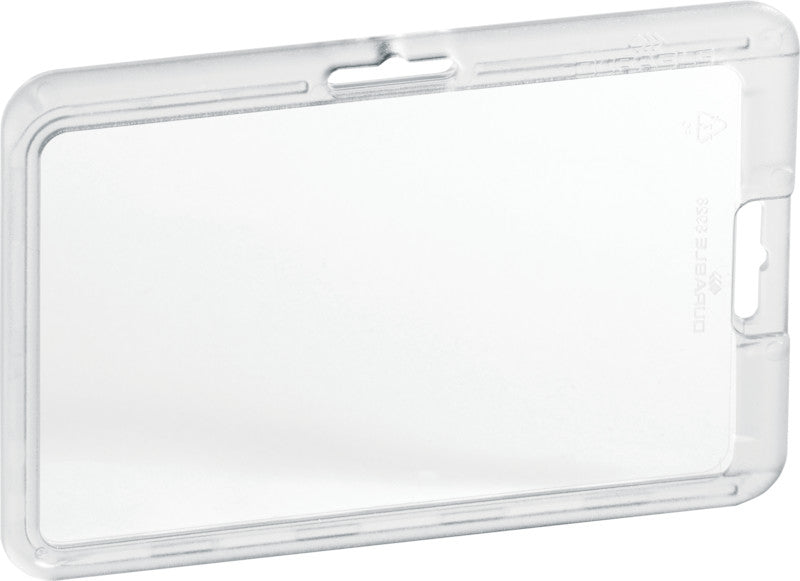 Durable Ausweishalter – für Betriebsausweise – 85 × 54 mm, Kunststoff, transparent – 10 Stück