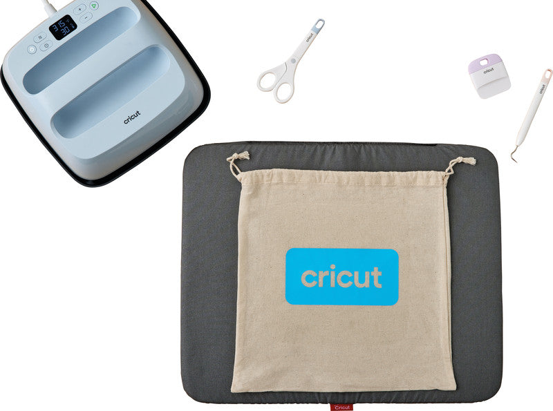 Cricut EasyPress 3 Transferpresse – Pressfläche 225 × 225 mm – mehrfarbig – für Aufbügelfolien