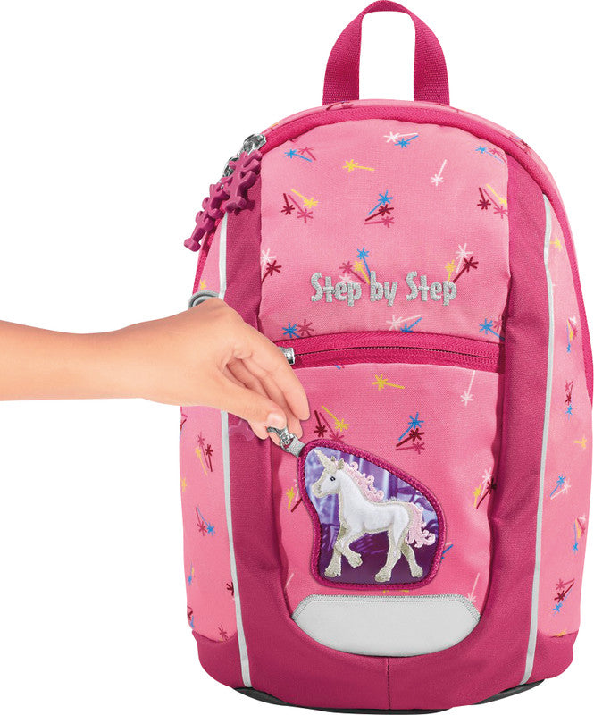 Step by Step Kindergartenrucksack MINI – 2-teilig – Little Unicorn Nuala – aus 100% recycelten PET-Flaschen