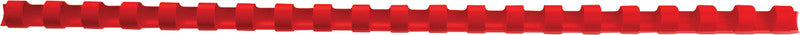 GBC Bindedisc-Ringe – Ø 10 mm, rot, Kunststoff – 100 Stk.