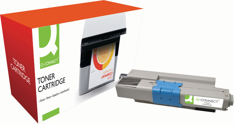 Q-Connect – Toner 44973536 – Schwarz, 2200 Seiten