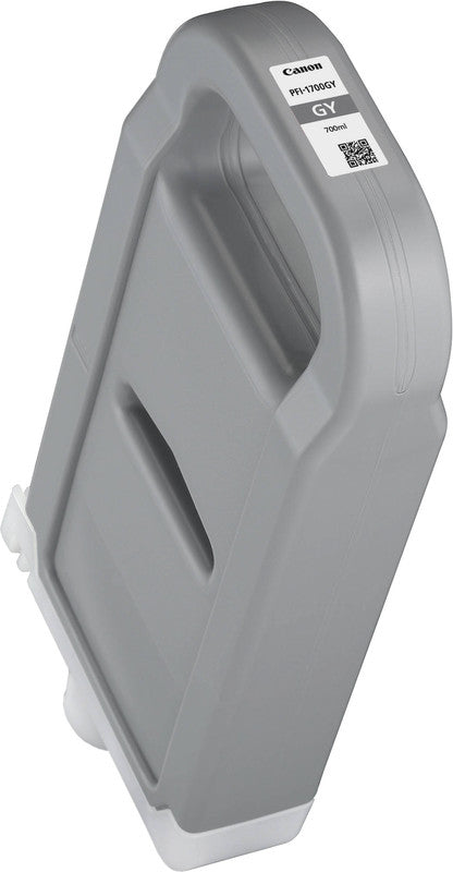 Canon Tintenpatrone PFI-1700 GY, grau, 700 ml, original – für imagePROGRAF PRO