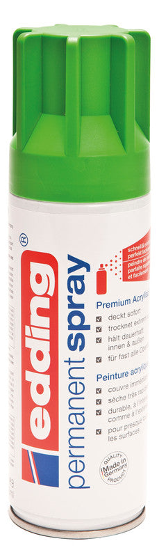 Edding Farbspray – Gelbgrün, Seidenmatt, 200 ml