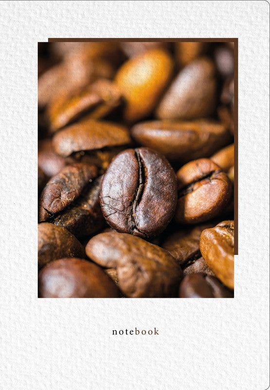 Natur verlag Notizbuch – A5 – punktiert – 80 g/m² – gebunden, abgerundete Ecken, Kaffee Foto, FSC