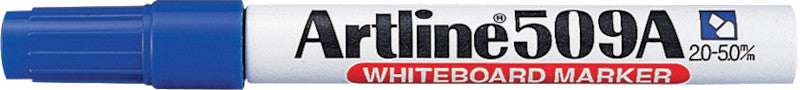 Artline Whiteboard-Marker 509A – Keilspitze 2-5 mm – Blau – Trocken abwischbar