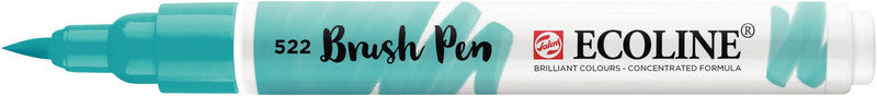 Talens Brush Pen – Pinselspitze – Türkisblau – Wasservermalbar