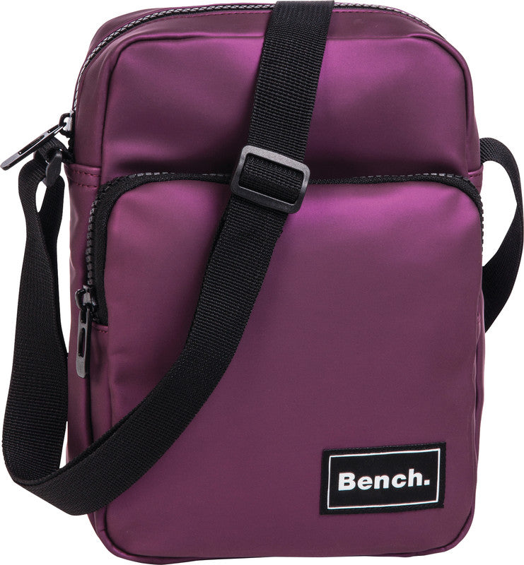 Bench Hydro Umhängetasche – 3 l, PU, Brombeer, 17 × 24 × 9 cm