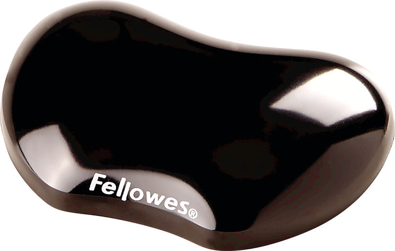 Fellowes Maus-Handgelenkauflage – Crystals Flex – Gel, abwaschbar – 124×87×20 mm – schwarz