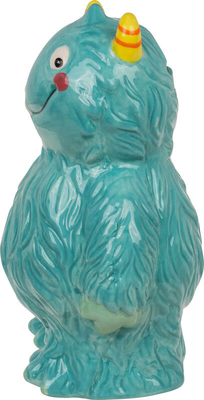 Out oft the blue Out of the Blue Spardose Monster – Keramik, blau – 11 × 17 × 11 cm
