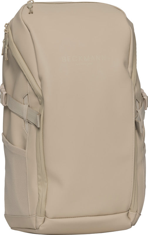 Beckmann Street Go – Notebook-Rucksack – für 16"-Notebook, 26 l, rPET, beige