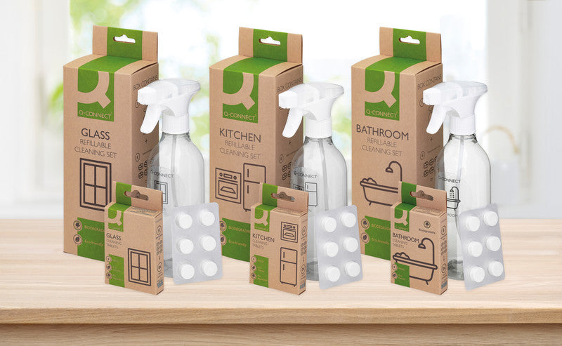Q-Connect – Glasreiniger Tabs – 6 Tabs