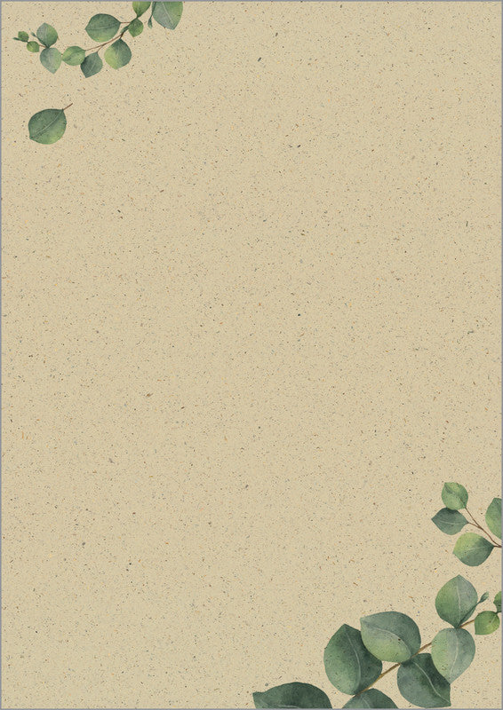 Sigel Designpapier Eukalyptus – A4, 100 g/m², 100 Blatt