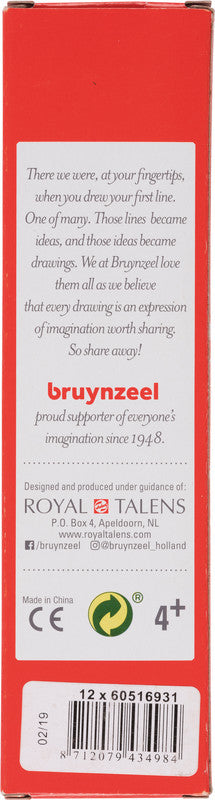 Bruynzeel Farbstift – Zinnober, Ø 3,3 mm