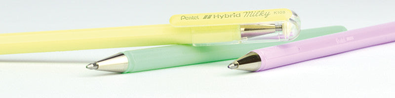 Pentel Gelschreiber – Gelb, 0,4 mm, für dunkles Papier, Kappe