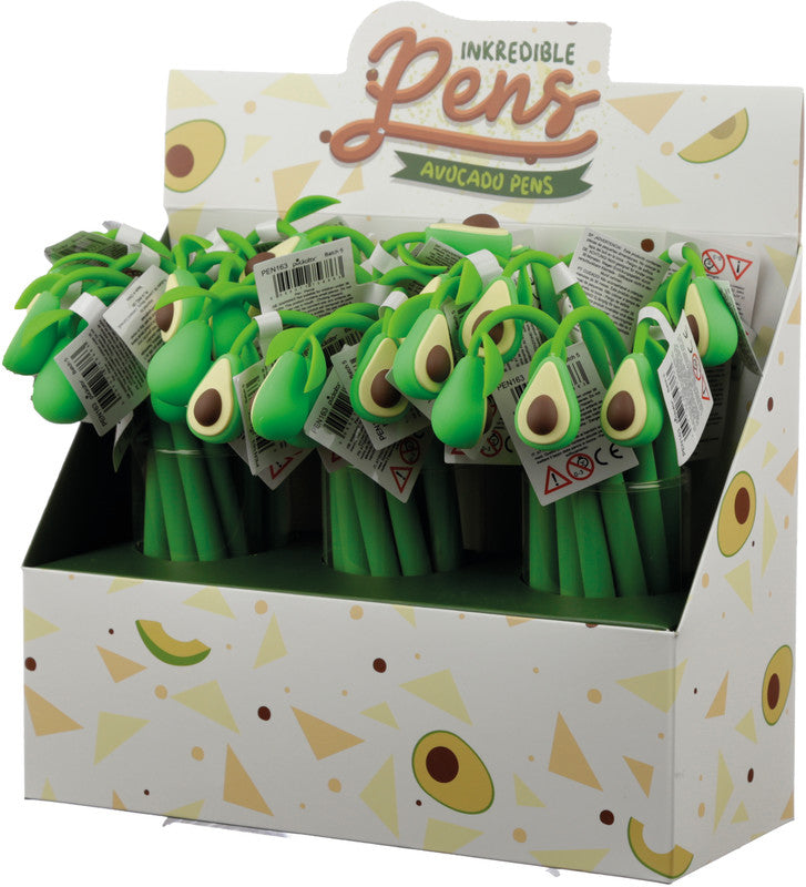 Noname Avocado Kugelschreiber – Grün, Kunststoff