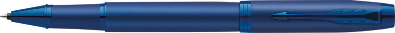 Parker IM Monochrome – Tintenroller, mit Kappe, 0,5 mm, schwarz, für Linkshänder